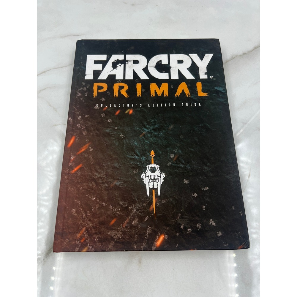 Far Cry Primal Collector's Edition Strategy Guide Hardcover Prima Games Stickers